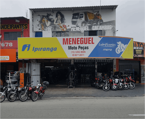 empresa de pecas e acessórios de moto em Araçoiaba